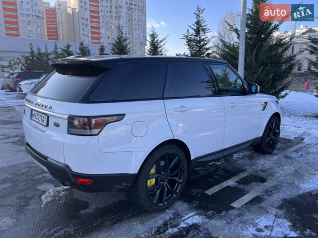 Білий Ленд Ровер Range Rover Sport, об'ємом двигуна 3 л та пробігом 186 тис. км за 26000 $, фото 10 на Automoto.ua