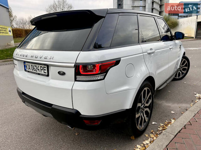 Белый Ленд Ровер Рендж Ровер Спорт, объемом двигателя 3 л и пробегом 97 тыс. км за 30700 $, фото 14 на Automoto.ua