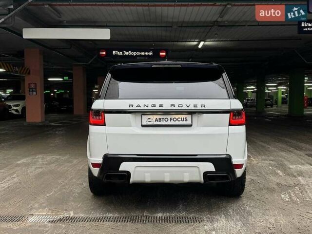 Білий Ленд Ровер Range Rover Sport, об'ємом двигуна 3 л та пробігом 261 тис. км за 28990 $, фото 4 на Automoto.ua