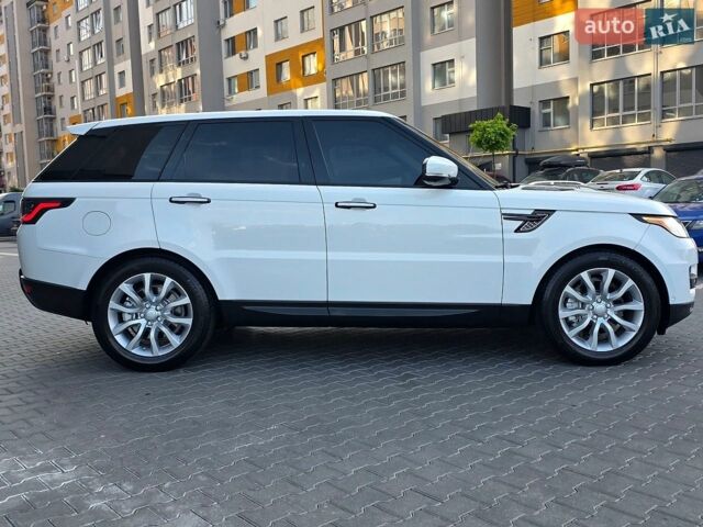 Білий Ленд Ровер Range Rover Sport, об'ємом двигуна 3 л та пробігом 194 тис. км за 23777 $, фото 10 на Automoto.ua