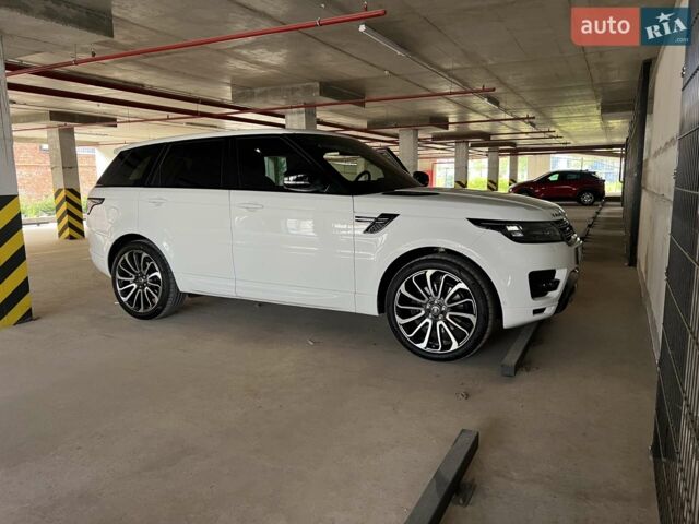 Білий Ленд Ровер Range Rover Sport, об'ємом двигуна 3 л та пробігом 126 тис. км за 29500 $, фото 19 на Automoto.ua