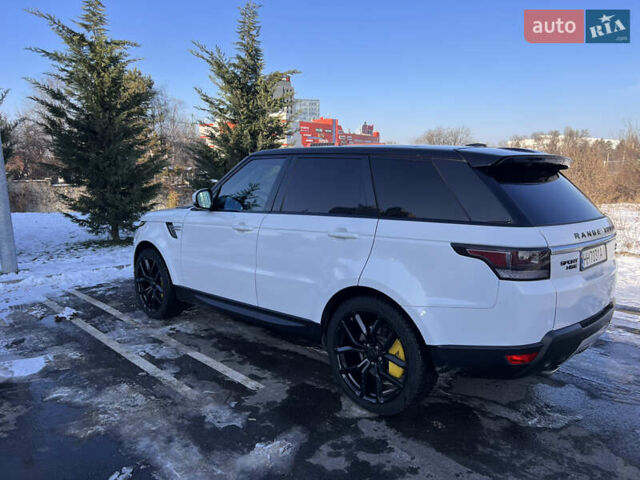 Белый Ленд Ровер Рендж Ровер Спорт, объемом двигателя 3 л и пробегом 186 тыс. км за 25500 $, фото 5 на Automoto.ua