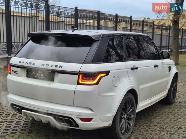 Білий Ленд Ровер Range Rover Sport, об'ємом двигуна 3 л та пробігом 170 тис. км за 27900 $, фото 6 на Automoto.ua