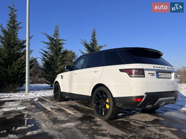 Білий Ленд Ровер Range Rover Sport, об'ємом двигуна 3 л та пробігом 186 тис. км за 26000 $, фото 15 на Automoto.ua