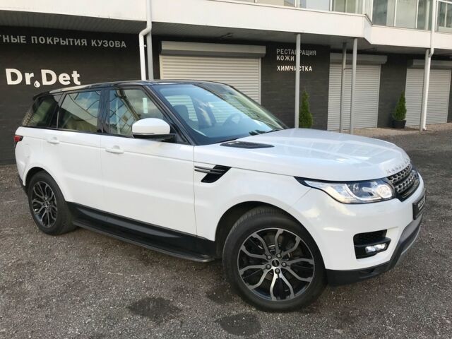 Білий Ленд Ровер Range Rover Sport, об'ємом двигуна 3 л та пробігом 80 тис. км за 51500 $, фото 15 на Automoto.ua