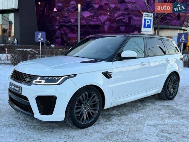 Белый Ленд Ровер Рендж Ровер Спорт, объемом двигателя 2.99 л и пробегом 194 тыс. км за 26990 $, фото 3 на Automoto.ua