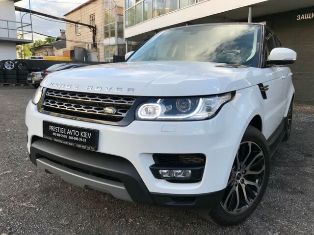 Білий Ленд Ровер Range Rover Sport, об'ємом двигуна 3 л та пробігом 80 тис. км за 51500 $, фото 12 на Automoto.ua