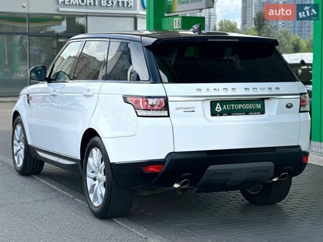 Білий Ленд Ровер Range Rover Sport, об'ємом двигуна 3 л та пробігом 181 тис. км за 26500 $, фото 6 на Automoto.ua