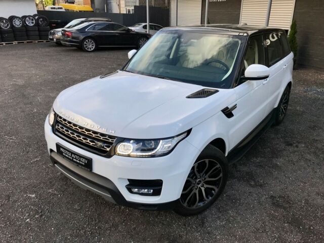 Білий Ленд Ровер Range Rover Sport, об'ємом двигуна 3 л та пробігом 80 тис. км за 51500 $, фото 13 на Automoto.ua