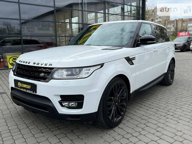 Білий Ленд Ровер Range Rover Sport, об'ємом двигуна 3 л та пробігом 100 тис. км за 37500 $, фото 6 на Automoto.ua