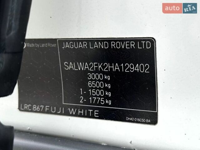 Белый Ленд Ровер Рендж Ровер Спорт, объемом двигателя 3 л и пробегом 181 тыс. км за 29500 $, фото 40 на Automoto.ua