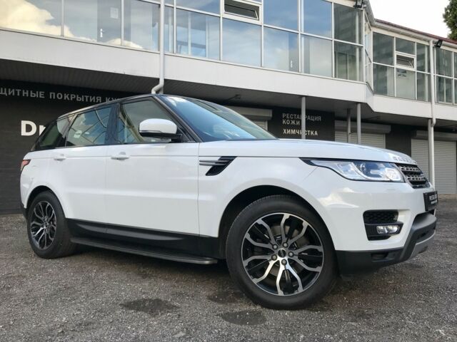 Білий Ленд Ровер Range Rover Sport, об'ємом двигуна 3 л та пробігом 80 тис. км за 51500 $, фото 14 на Automoto.ua