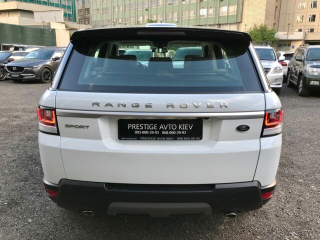 Білий Ленд Ровер Range Rover Sport, об'ємом двигуна 3 л та пробігом 80 тис. км за 51500 $, фото 26 на Automoto.ua