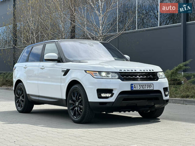Белый Ленд Ровер Рендж Ровер Спорт, объемом двигателя 3 л и пробегом 196 тыс. км за 23500 $, фото 4 на Automoto.ua