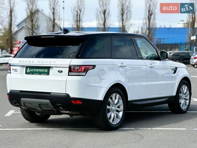 Белый Ленд Ровер Рендж Ровер Спорт, объемом двигателя 3 л и пробегом 181 тыс. км за 29500 $, фото 8 на Automoto.ua