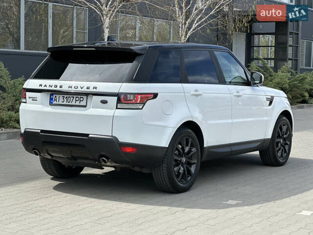 Белый Ленд Ровер Рендж Ровер Спорт, объемом двигателя 3 л и пробегом 196 тыс. км за 23500 $, фото 10 на Automoto.ua