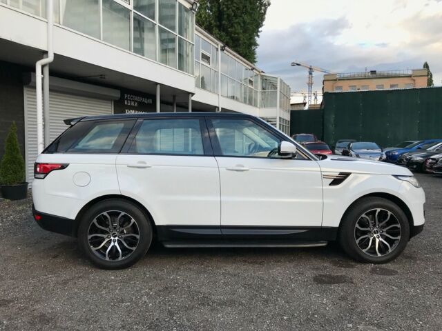 Білий Ленд Ровер Range Rover Sport, об'ємом двигуна 3 л та пробігом 80 тис. км за 51500 $, фото 21 на Automoto.ua