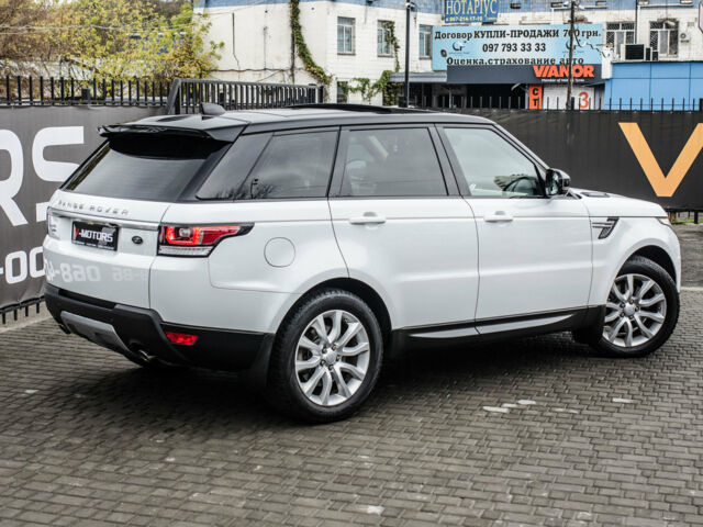 Білий Ленд Ровер Range Rover Sport, об'ємом двигуна 3 л та пробігом 81 тис. км за 55000 $, фото 9 на Automoto.ua