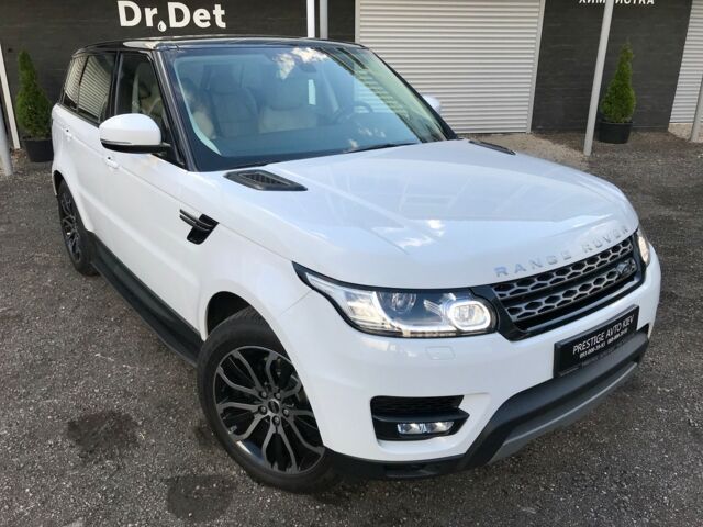 Білий Ленд Ровер Range Rover Sport, об'ємом двигуна 3 л та пробігом 80 тис. км за 51500 $, фото 18 на Automoto.ua
