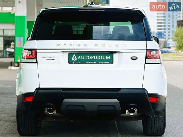 Білий Ленд Ровер Range Rover Sport, об'ємом двигуна 3 л та пробігом 181 тис. км за 26500 $, фото 5 на Automoto.ua