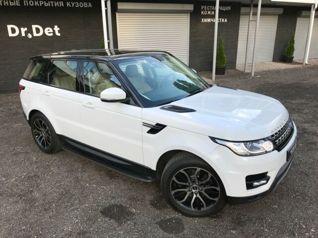 Білий Ленд Ровер Range Rover Sport, об'ємом двигуна 3 л та пробігом 80 тис. км за 51500 $, фото 16 на Automoto.ua