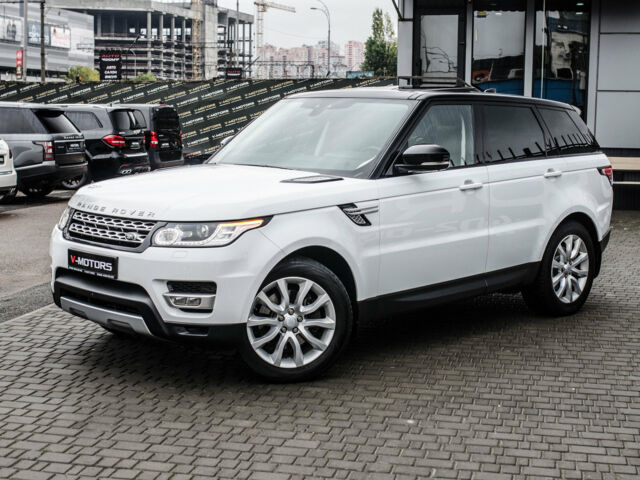 Білий Ленд Ровер Range Rover Sport, об'ємом двигуна 3 л та пробігом 81 тис. км за 55000 $, фото 6 на Automoto.ua
