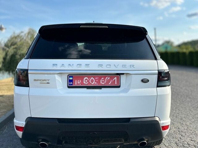 Білий Ленд Ровер Range Rover Sport, об'ємом двигуна 3 л та пробігом 112 тис. км за 25999 $, фото 18 на Automoto.ua