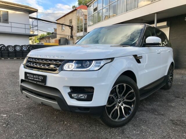 Білий Ленд Ровер Range Rover Sport, об'ємом двигуна 3 л та пробігом 80 тис. км за 51500 $, фото 11 на Automoto.ua