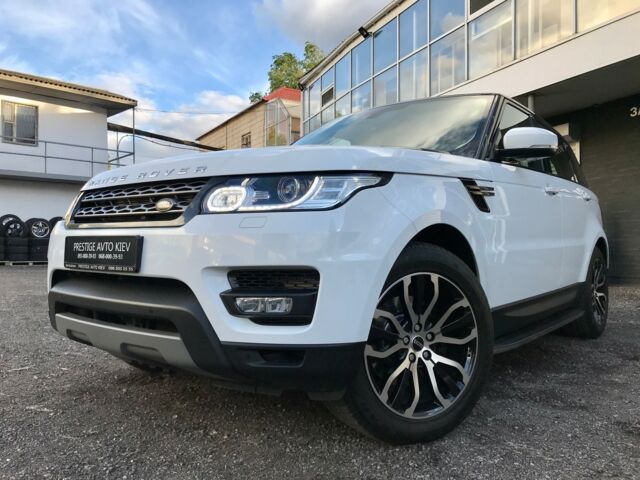 Білий Ленд Ровер Range Rover Sport, об'ємом двигуна 3 л та пробігом 80 тис. км за 51500 $, фото 10 на Automoto.ua