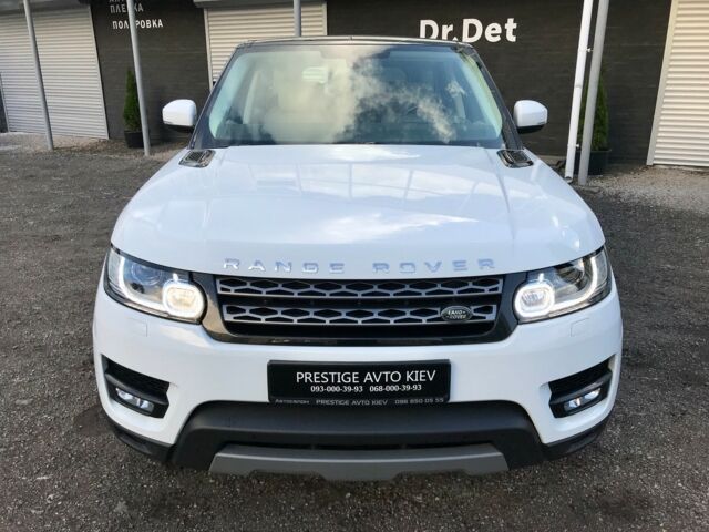 Білий Ленд Ровер Range Rover Sport, об'ємом двигуна 3 л та пробігом 80 тис. км за 51500 $, фото 8 на Automoto.ua