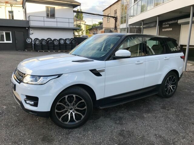 Білий Ленд Ровер Range Rover Sport, об'ємом двигуна 3 л та пробігом 80 тис. км за 51500 $, фото 5 на Automoto.ua
