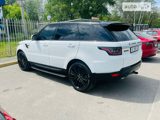 Білий Ленд Ровер Range Rover Sport, об'ємом двигуна 3 л та пробігом 150 тис. км за 32900 $, фото 11 на Automoto.ua