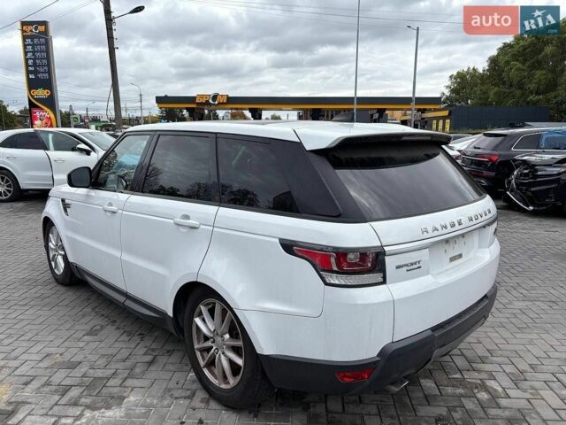 Білий Ленд Ровер Range Rover Sport, об'ємом двигуна 3 л та пробігом 190 тис. км за 10800 $, фото 5 на Automoto.ua