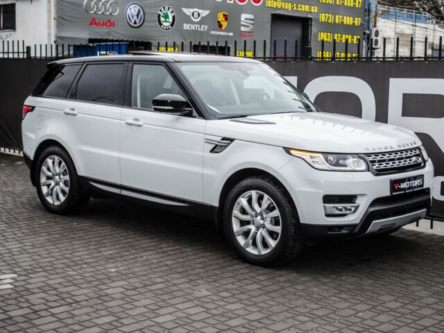 Білий Ленд Ровер Range Rover Sport, об'ємом двигуна 3 л та пробігом 81 тис. км за 55000 $, фото 1 на Automoto.ua
