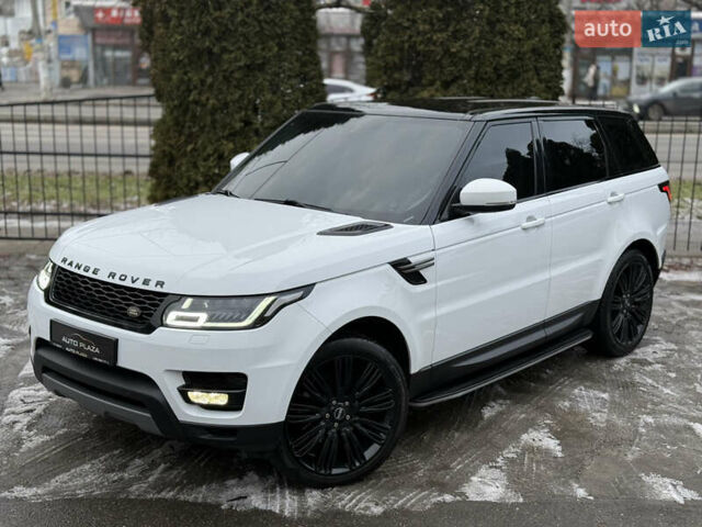 Белый Ленд Ровер Рендж Ровер Спорт, объемом двигателя 3 л и пробегом 187 тыс. км за 28500 $, фото 5 на Automoto.ua