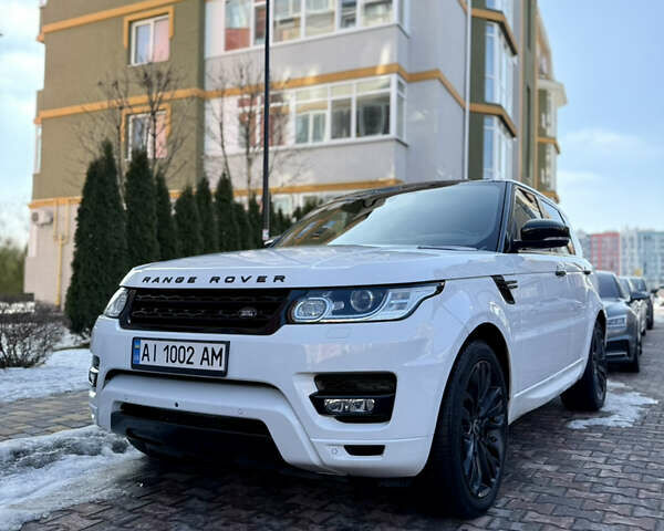 Белый Ленд Ровер Рендж Ровер Спорт, объемом двигателя 2.99 л и пробегом 184 тыс. км за 24990 $, фото 3 на Automoto.ua