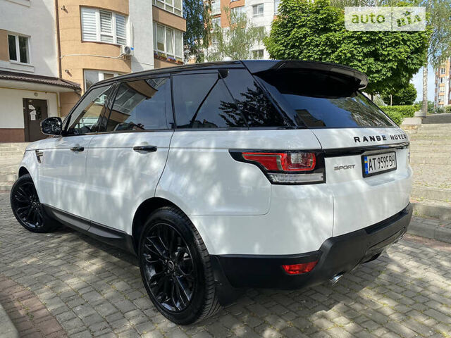 Білий Ленд Ровер Range Rover Sport, об'ємом двигуна 3 л та пробігом 126 тис. км за 37500 $, фото 9 на Automoto.ua