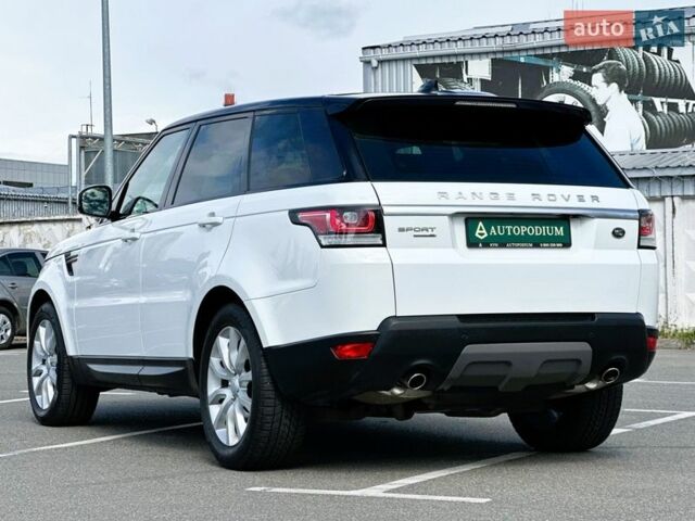 Белый Ленд Ровер Рендж Ровер Спорт, объемом двигателя 3 л и пробегом 181 тыс. км за 29500 $, фото 6 на Automoto.ua