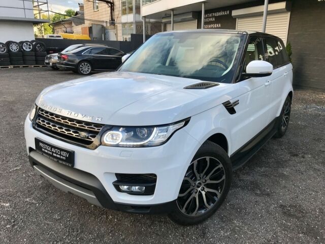 Білий Ленд Ровер Range Rover Sport, об'ємом двигуна 3 л та пробігом 80 тис. км за 51500 $, фото 9 на Automoto.ua