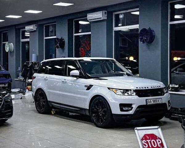 Білий Ленд Ровер Range Rover Sport, об'ємом двигуна 3 л та пробігом 114 тис. км за 38500 $, фото 15 на Automoto.ua
