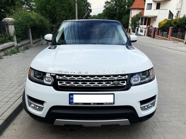Білий Ленд Ровер Range Rover Sport, об'ємом двигуна 3 л та пробігом 40 тис. км за 58900 $, фото 1 на Automoto.ua