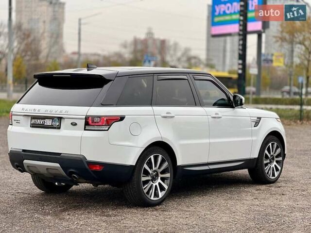 Белый Ленд Ровер Рендж Ровер Спорт, объемом двигателя 2.99 л и пробегом 179 тыс. км за 29800 $, фото 5 на Automoto.ua