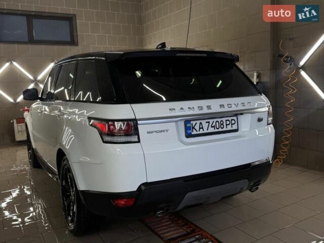 Белый Ленд Ровер Рендж Ровер Спорт, объемом двигателя 3 л и пробегом 140 тыс. км за 32500 $, фото 3 на Automoto.ua