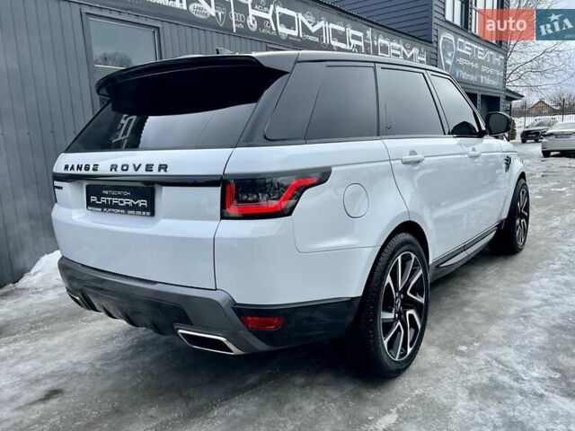Білий Ленд Ровер Range Rover Sport, об'ємом двигуна 3 л та пробігом 179 тис. км за 34900 $, фото 10 на Automoto.ua