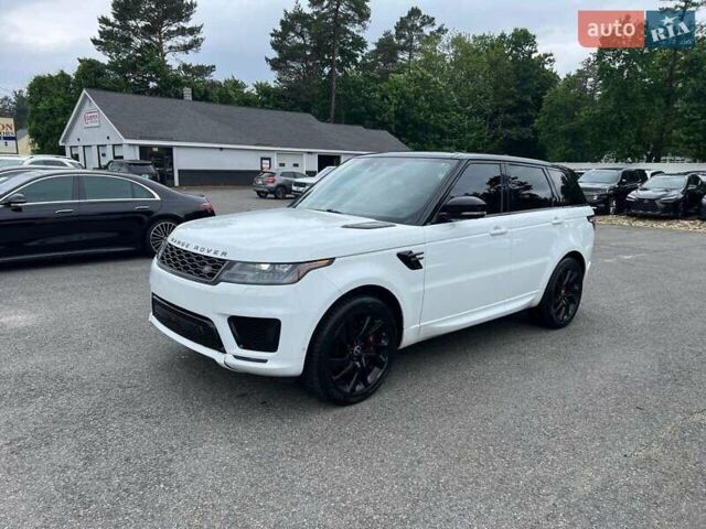 Білий Ленд Ровер Range Rover Sport, об'ємом двигуна 5 л та пробігом 183 тис. км за 37000 $, фото 3 на Automoto.ua