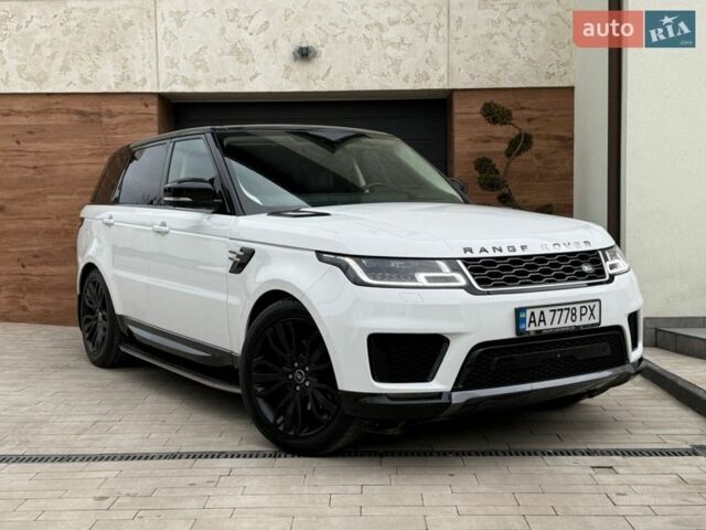Білий Ленд Ровер Range Rover Sport, об'ємом двигуна 2 л та пробігом 133 тис. км за 37500 $, фото 3 на Automoto.ua