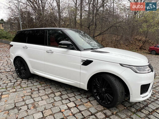 Белый Ленд Ровер Рендж Ровер Спорт, объемом двигателя 5 л и пробегом 100 тыс. км за 58000 $, фото 6 на Automoto.ua