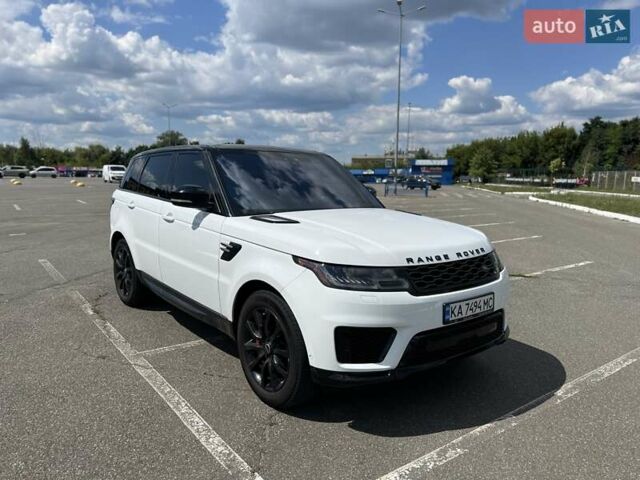 Белый Ленд Ровер Рендж Ровер Спорт, объемом двигателя 3 л и пробегом 106 тыс. км за 39900 $, фото 1 на Automoto.ua