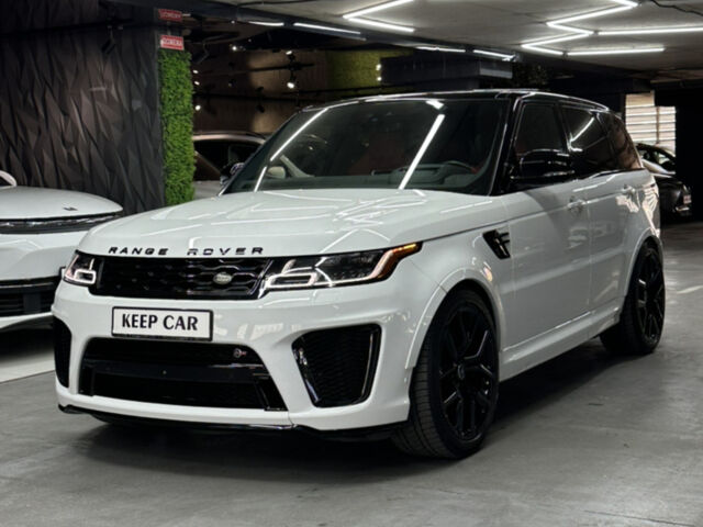 Білий Ленд Ровер Range Rover Sport, об'ємом двигуна 5 л та пробігом 73 тис. км за 64000 $, фото 5 на Automoto.ua