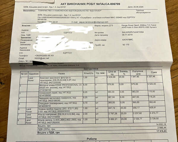 Белый Ленд Ровер Рендж Ровер Спорт, объемом двигателя 3 л и пробегом 106 тыс. км за 39900 $, фото 50 на Automoto.ua